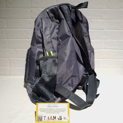 Foldable Backpack (Grey)