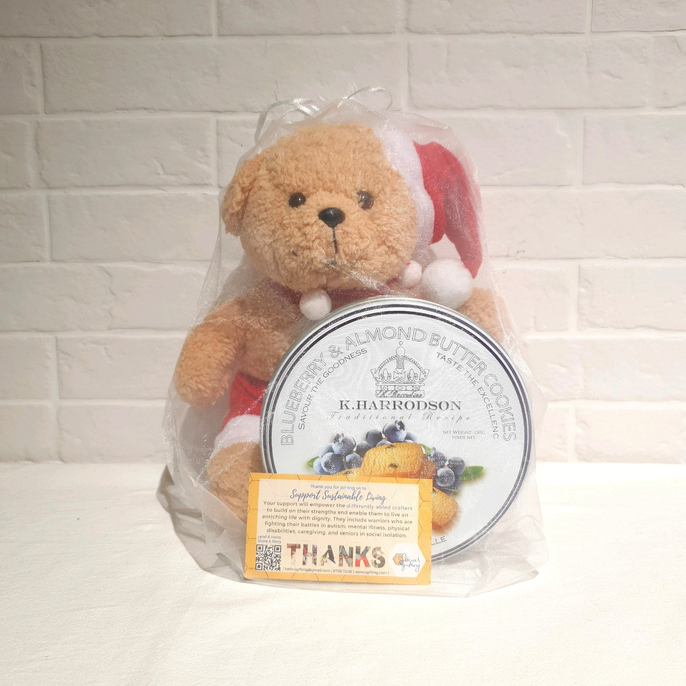 Xmas Bear with Butter Cookies