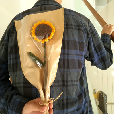 Crocheted Sunflower