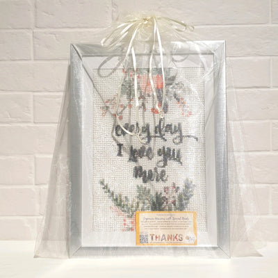 Everyday I love you More Diamond Art Frame