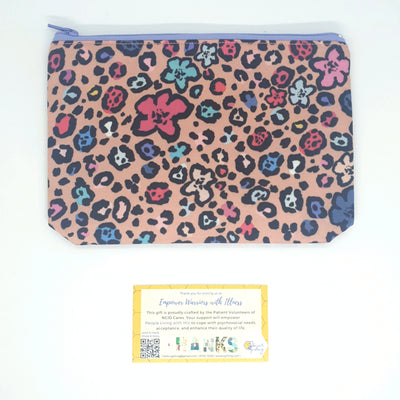 Non-Quilted Italian Fabric Pouch