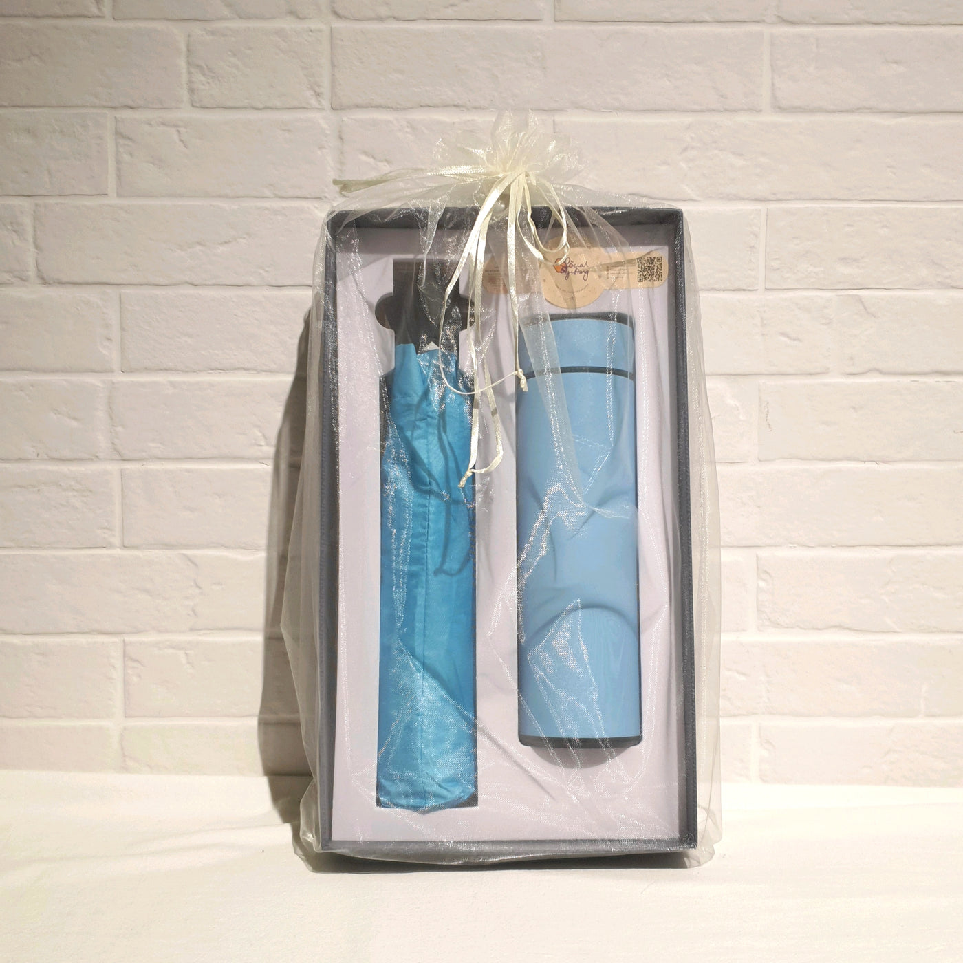Gift Set - Automatic Umbrella & Thermal Flask