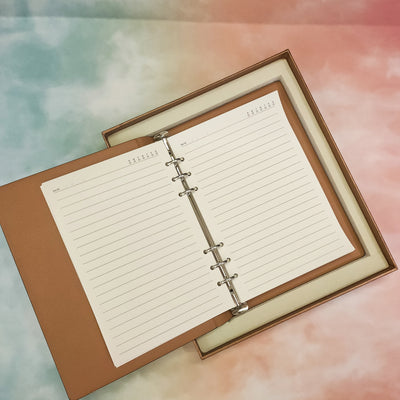 PU Leather Journal with Pen