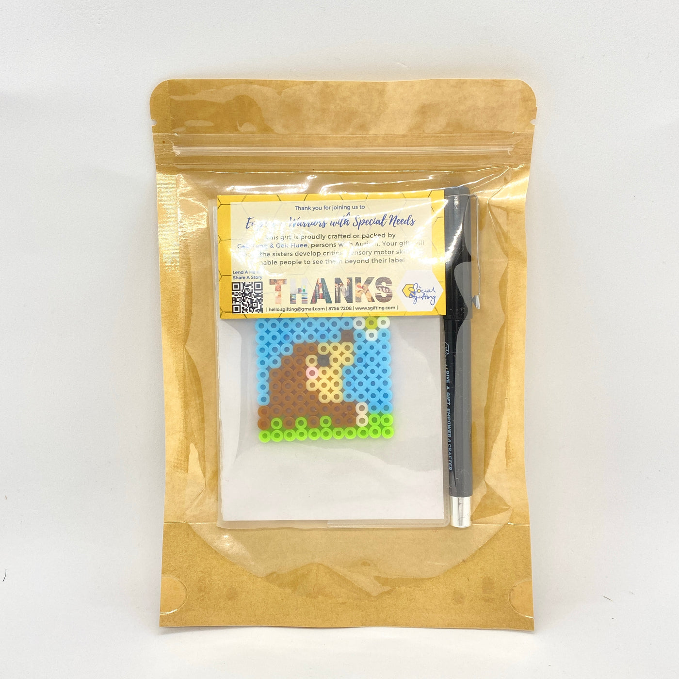 Hama Beads Journal with Pen