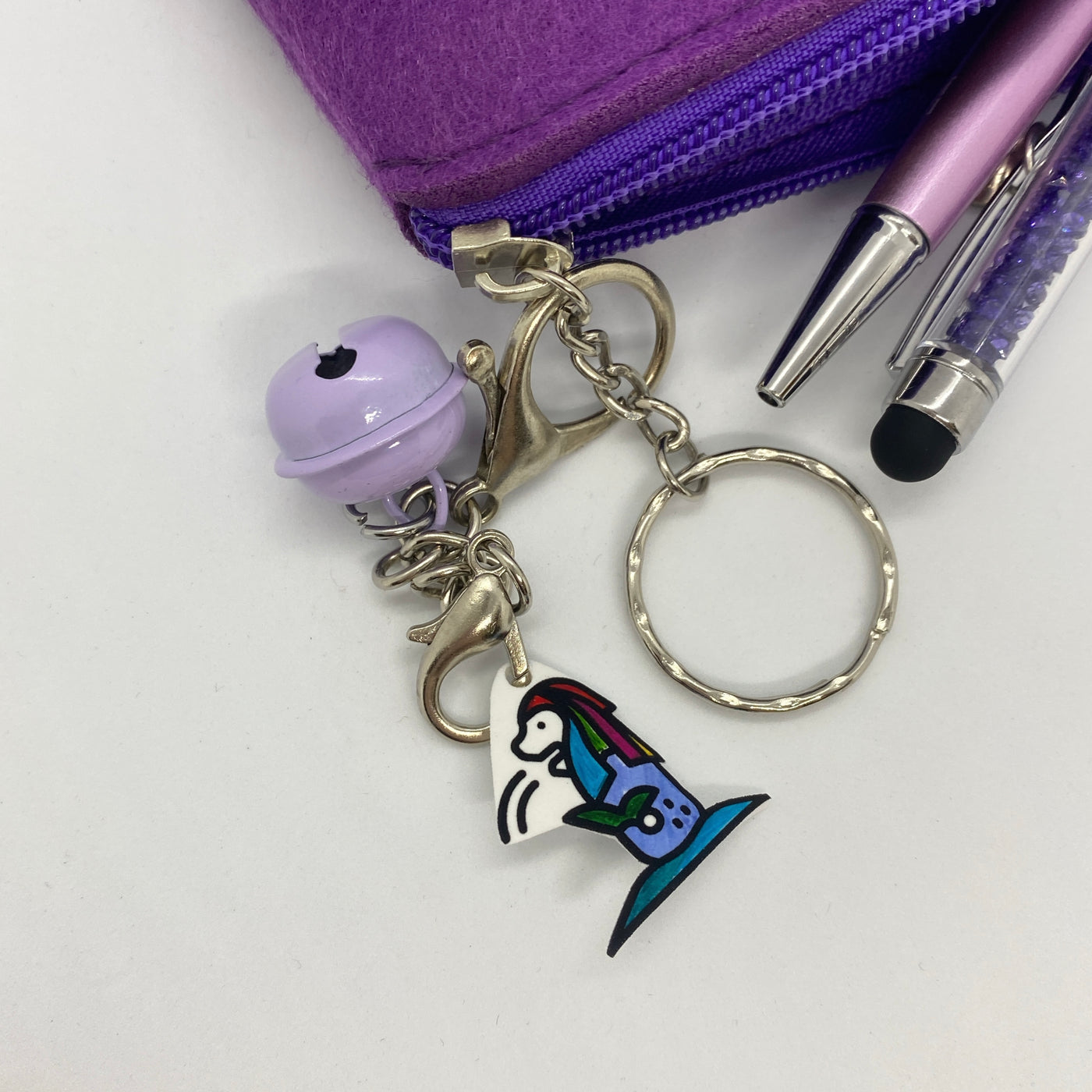 Singapore Icon Keyring with Bell